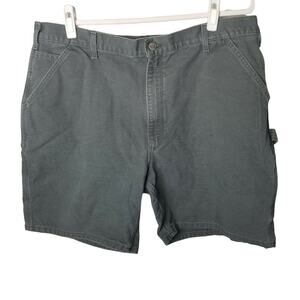 Carhartt Mens Carpenter Shorts Workwear Utility Canvas Size 42 Rugged Durable